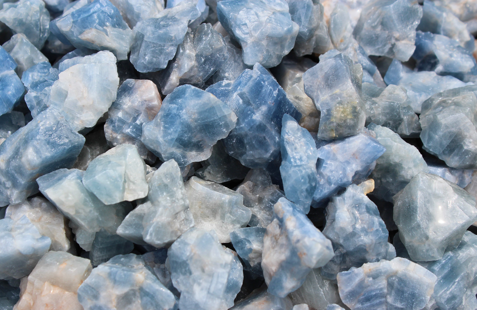 5 lb Bulk Lot Mixed Assorted Calcite (Rough Raw Crystal Gemstone Mineral)