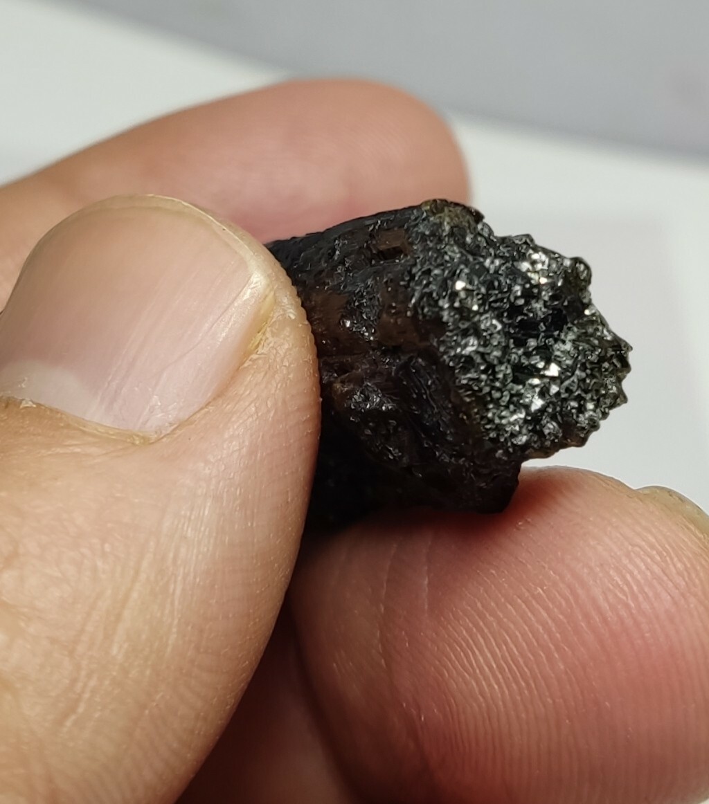 Natural etched epidote crystal 15 grams