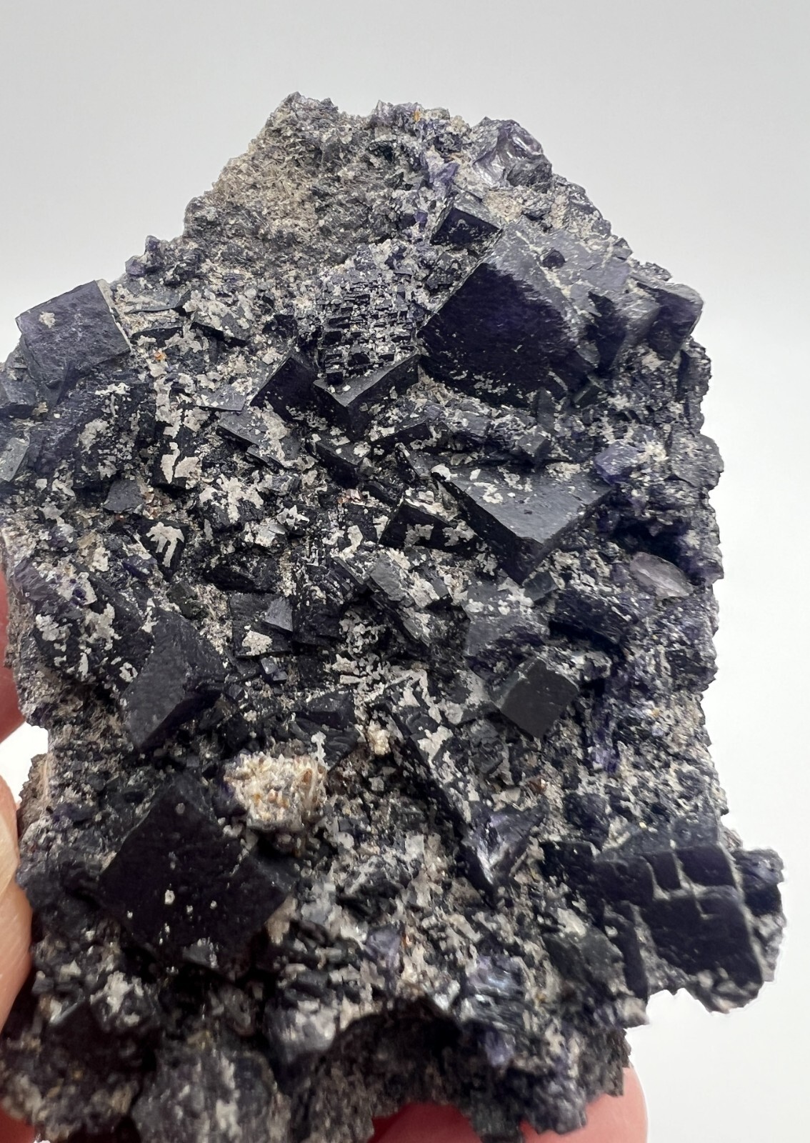 Old-time Cave-In-Rock Purple Fluorite, Illinois