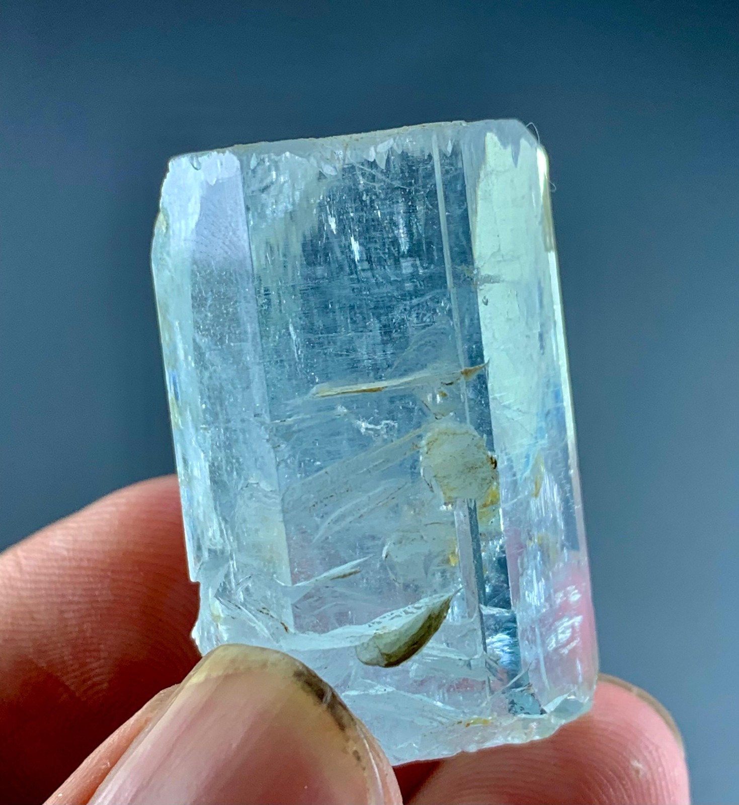 Aquamarine Crystal From Skardu Pakistan 109 Carat