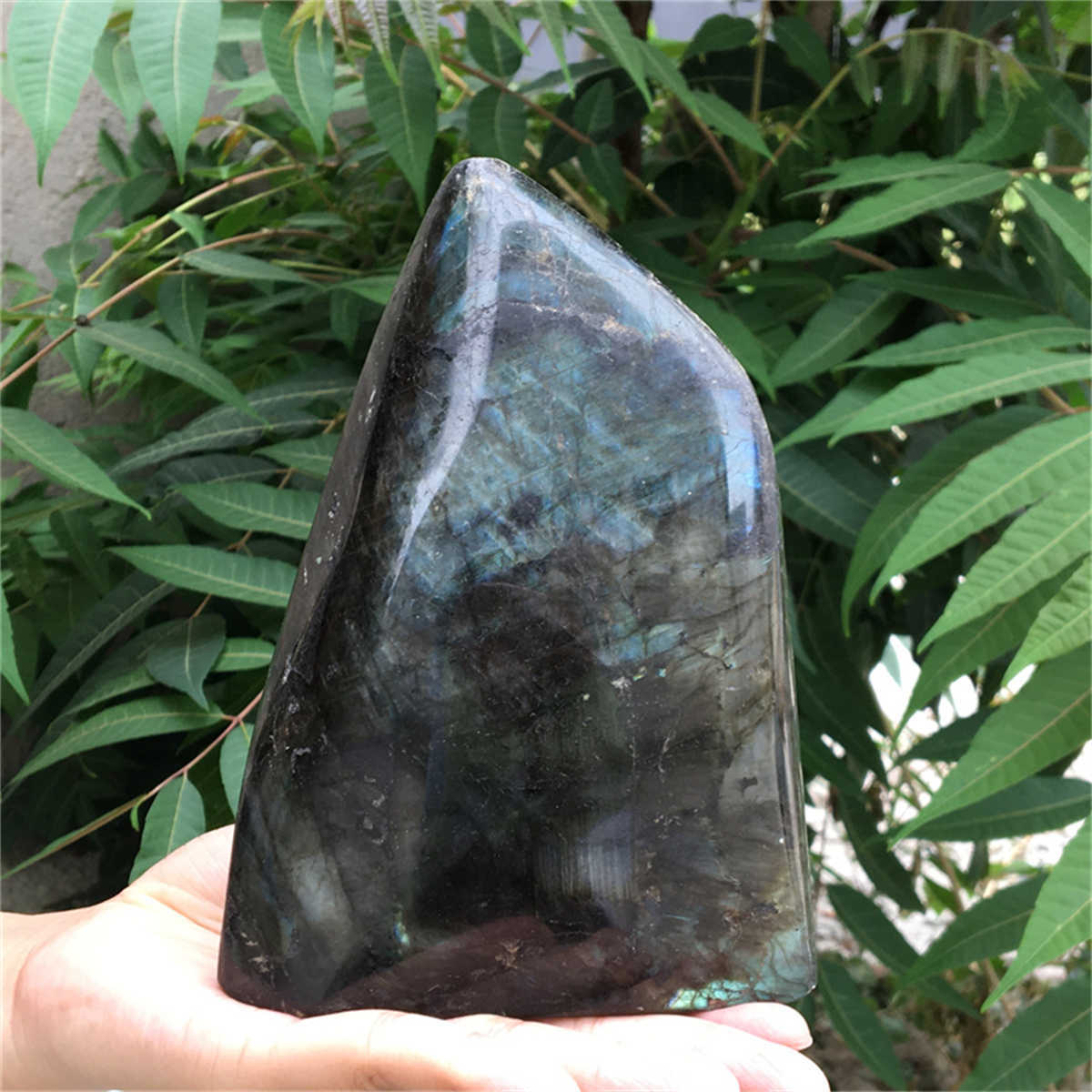 1.1kg Natural Labradorite Mineral Quartz Crystal Mineral Reiki healing