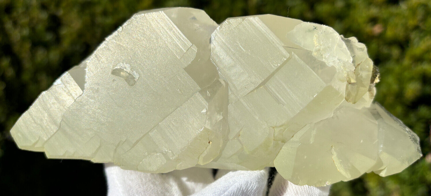 USA SALE SEE VIDEO 479g 1LB+ 6.1″ LARGE ELESTIAL EPIDOTE QUARTZ CRYSTAL SPECIMEN