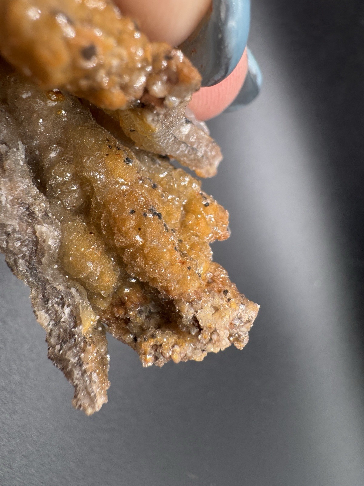 Smithsonite w/Calcite From Jean Baptista Mine, Lavrion, Greece