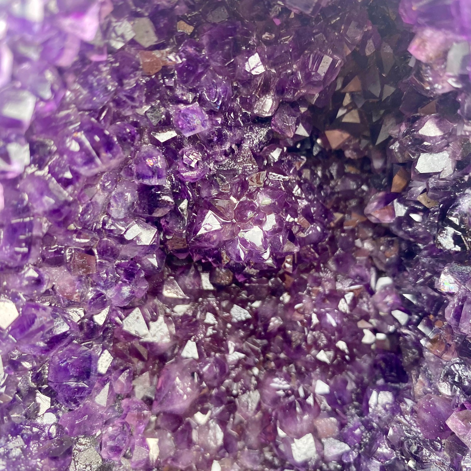 5LB Natural amethyst Dinosaur egg Quartz Crystal specimen healing