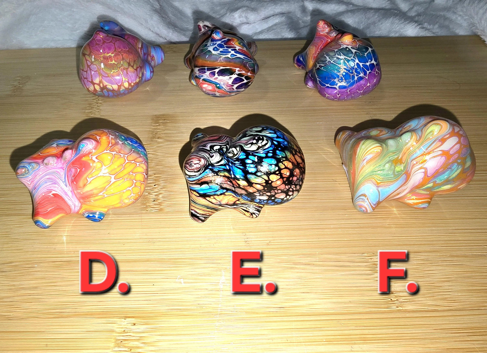 Colorful Daqi Dinosaur Dino Lacquer Painted Sandalwood