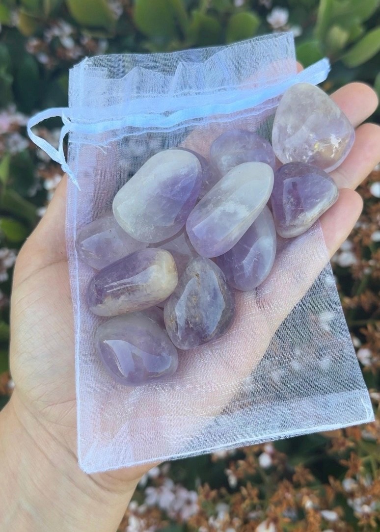 Bulk Wholesale Lot 1/2 Pound Tumble Crystals – Mixed, Carnelian, Tigers eye, ETC