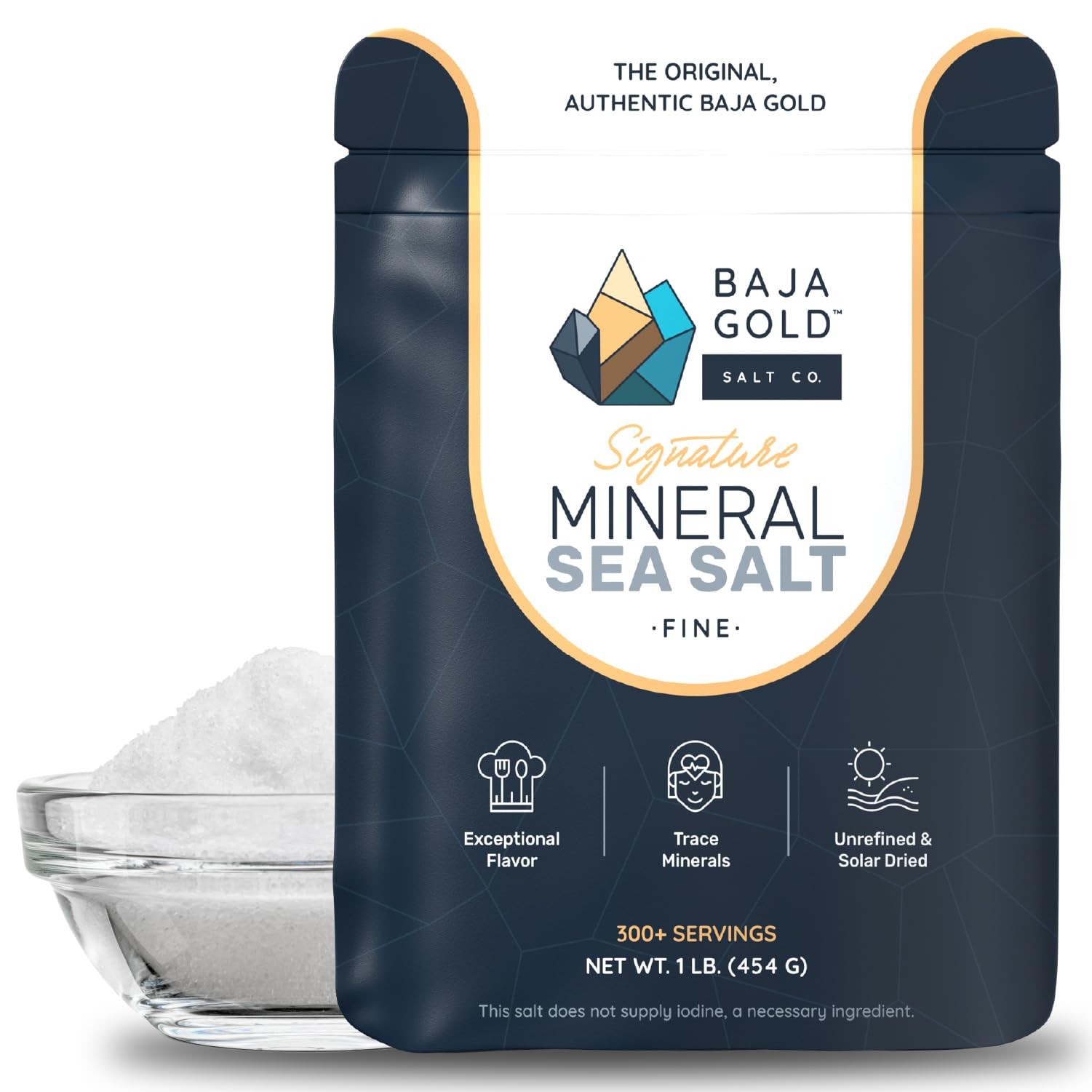 Baja Gold Signature Mineral Sea Salt – Recommended by Gary Brecka – Authentic