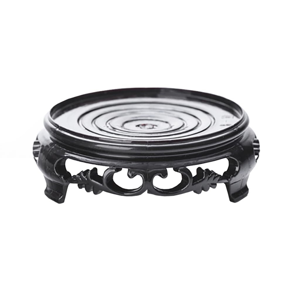 7 Inch Round Vase Planter Display Stand Handmade Oriental Home Decoration Bas…