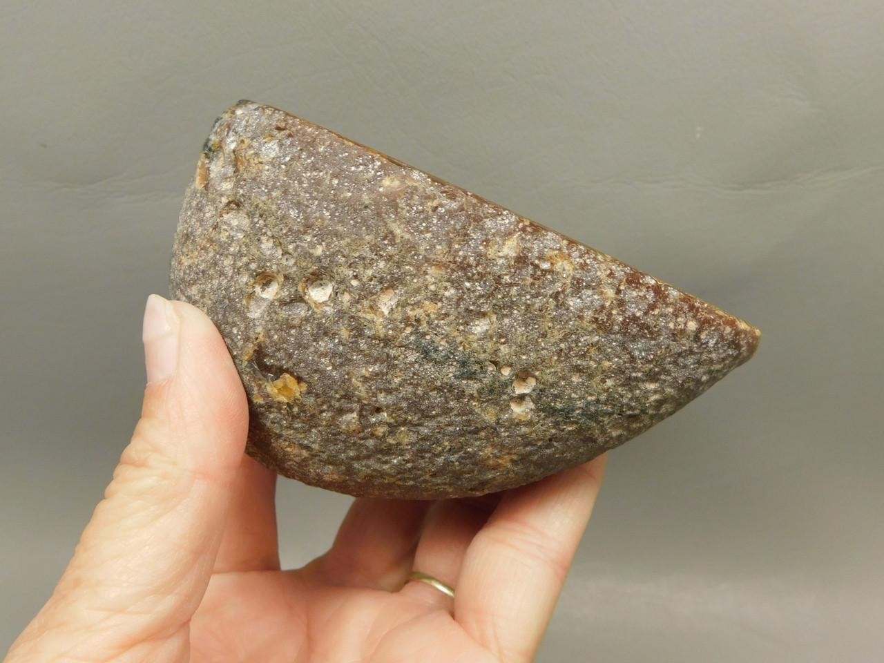 Brazilian Piranha Agate Collector Polished Rock Nodule #O15
