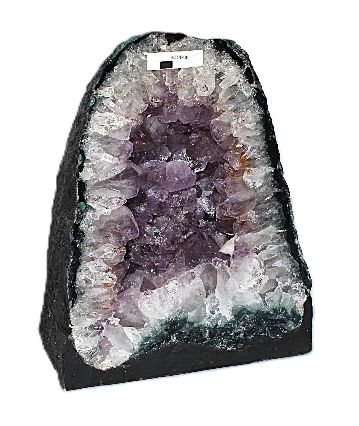 DMS Store Amethyst Geode from Brazil R.1254 (Dim: 10.25″ x 8″ x 5.75″, 19.89 lb)