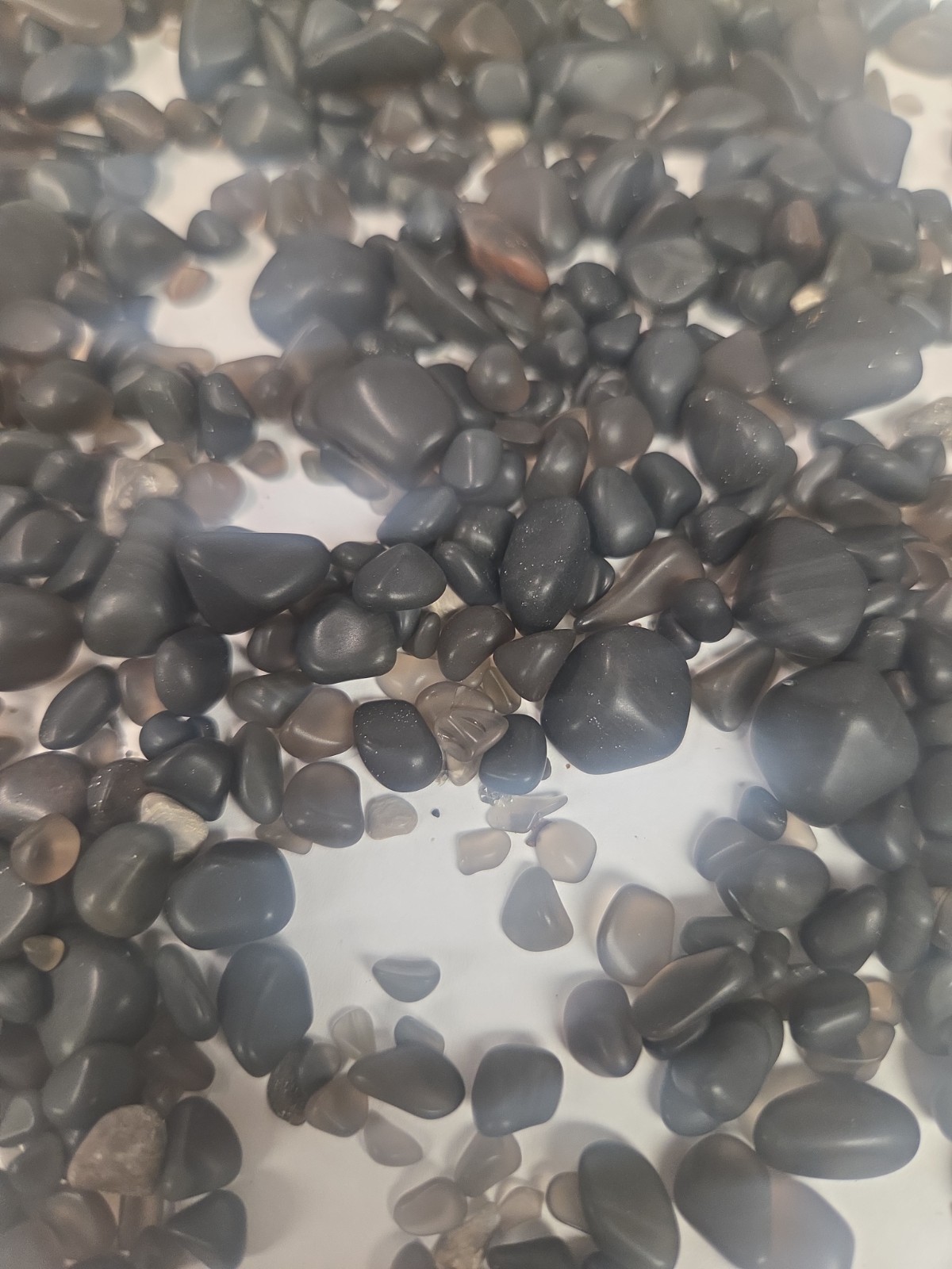 Obsidian Apache Tears Rough Stone Crystals Gems For Jewelry Healing Tumbling.