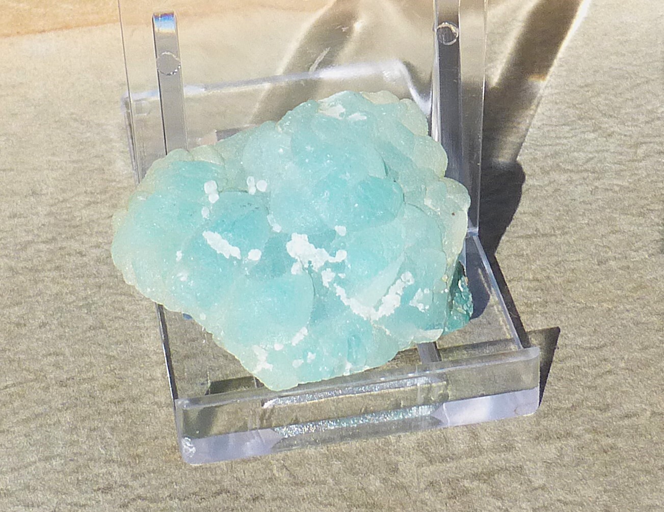 Green Smithsonite specimen Kelly Mine Complex Magdalena Mts. NM 27.35 gms