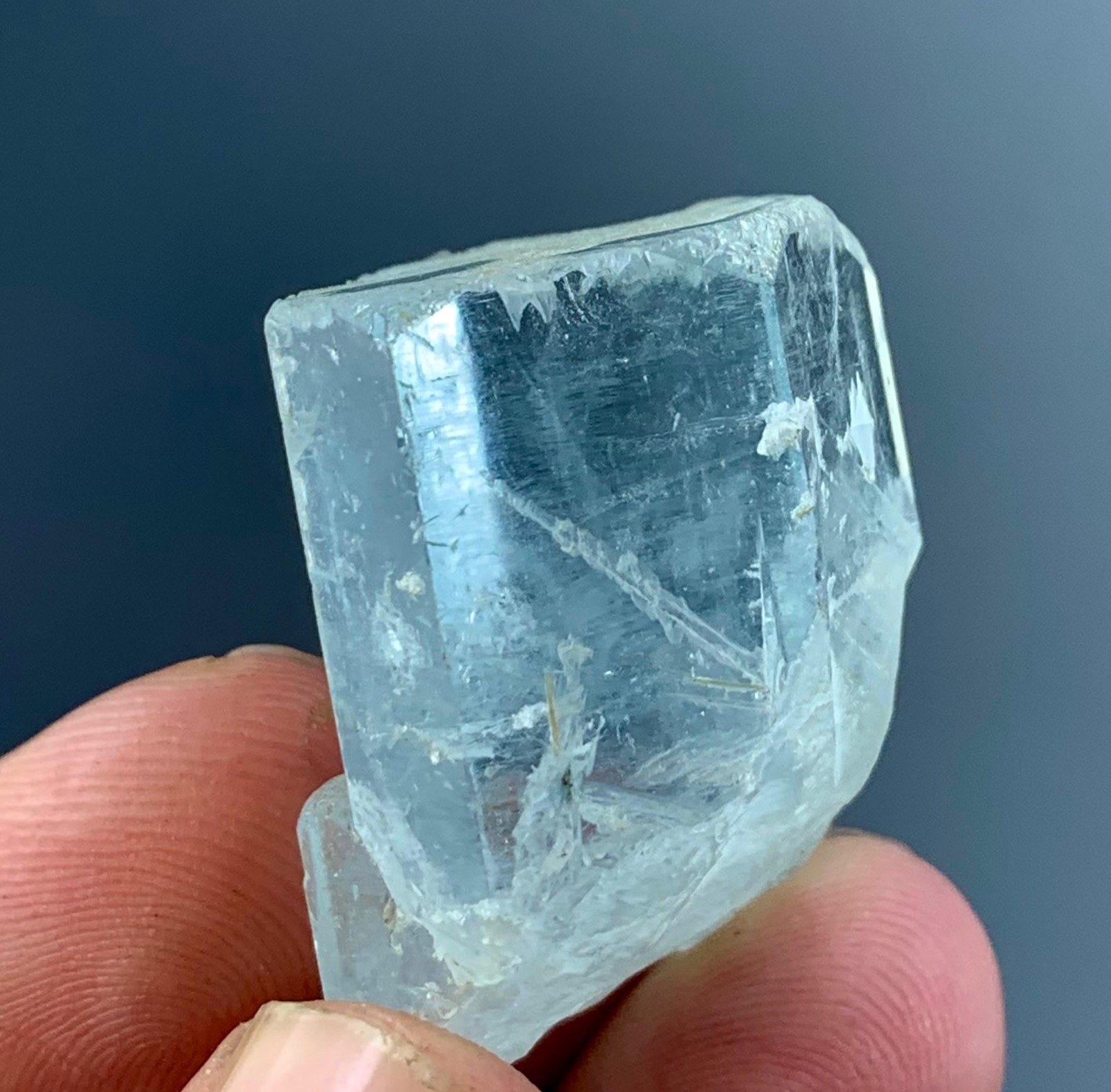 85 Carat Top Quality Aquamarine Crystal From Skardu Pakistan