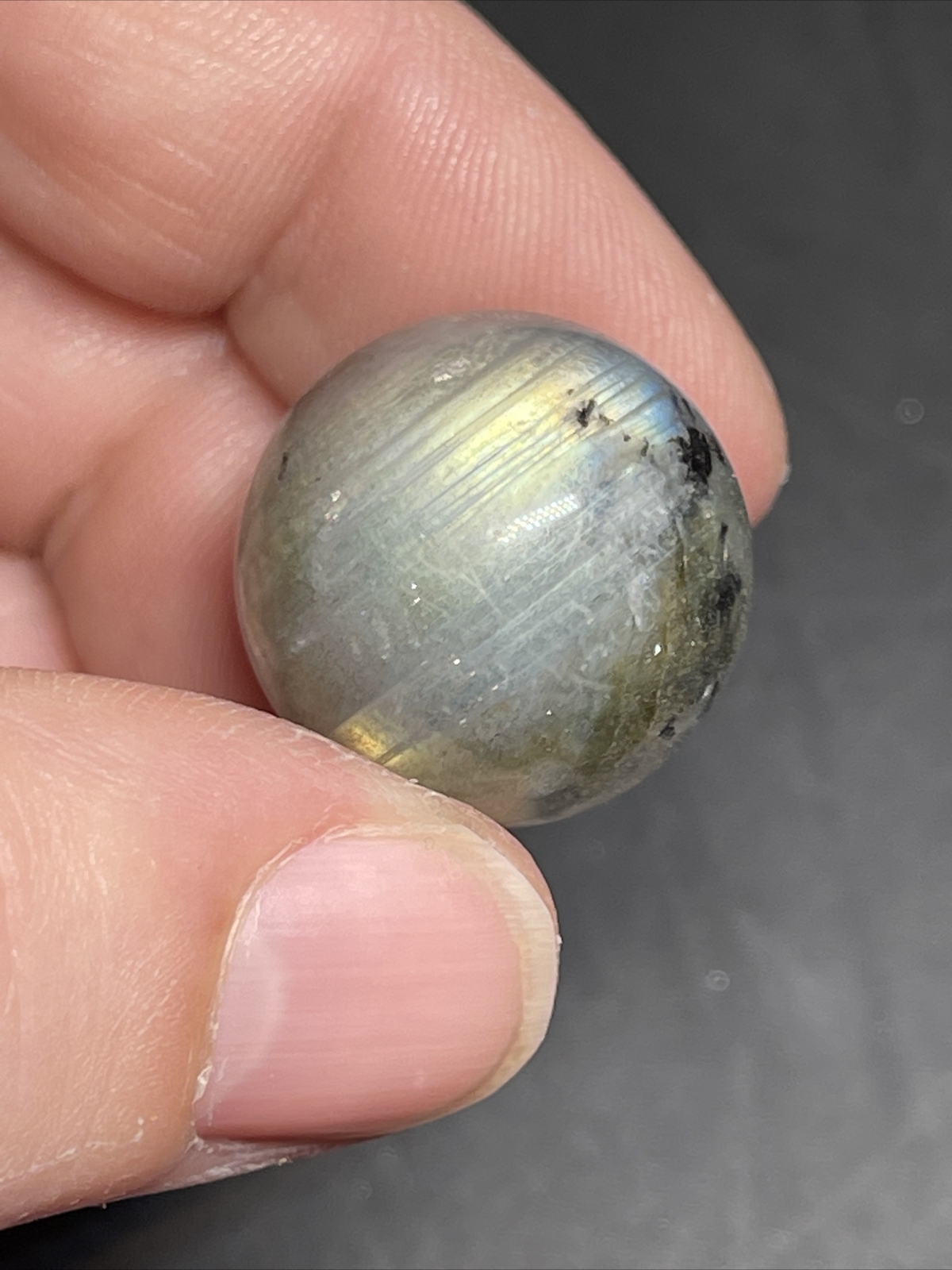Labradorite Mini Sphere Ball Orb Marble 19.3mm