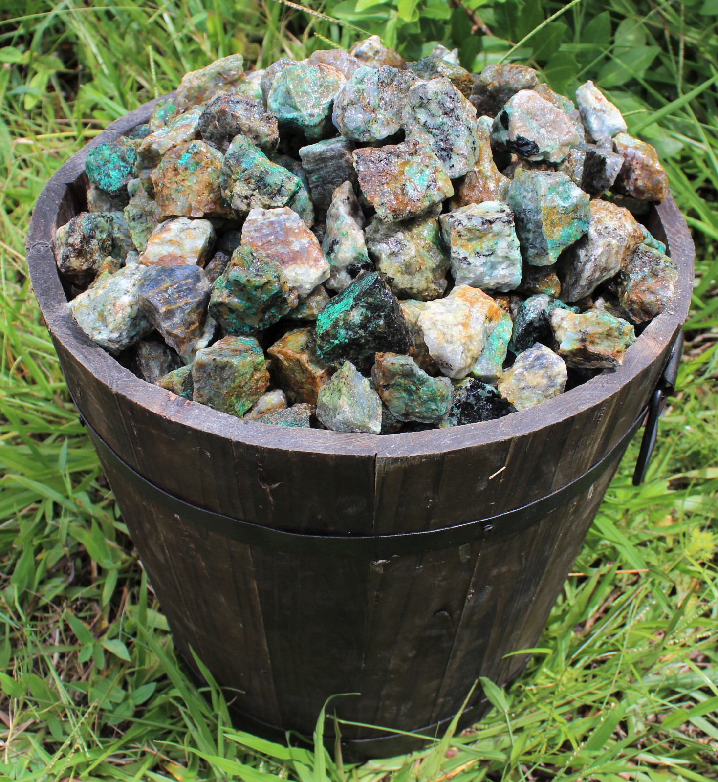 Bulk 5 lb Wholesale Lots Rough Natural Chrysocolla (Raw Chrysocolla Crystals)