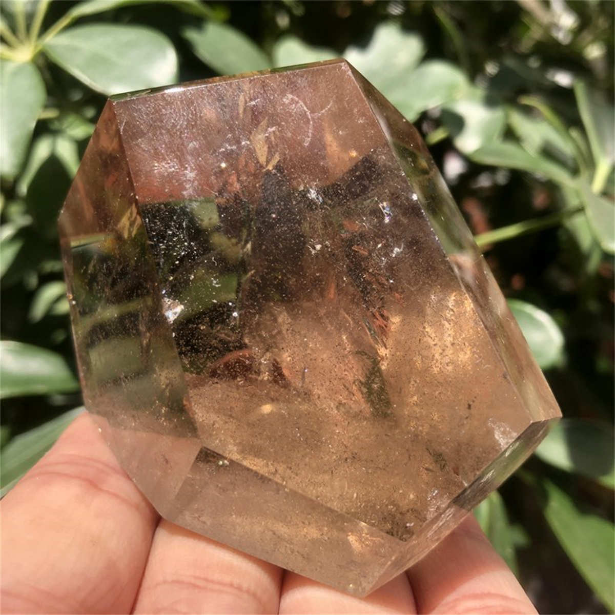 280g Natural Smoky Citrine Mineral Quartz Crystal Mineral Reiki healing