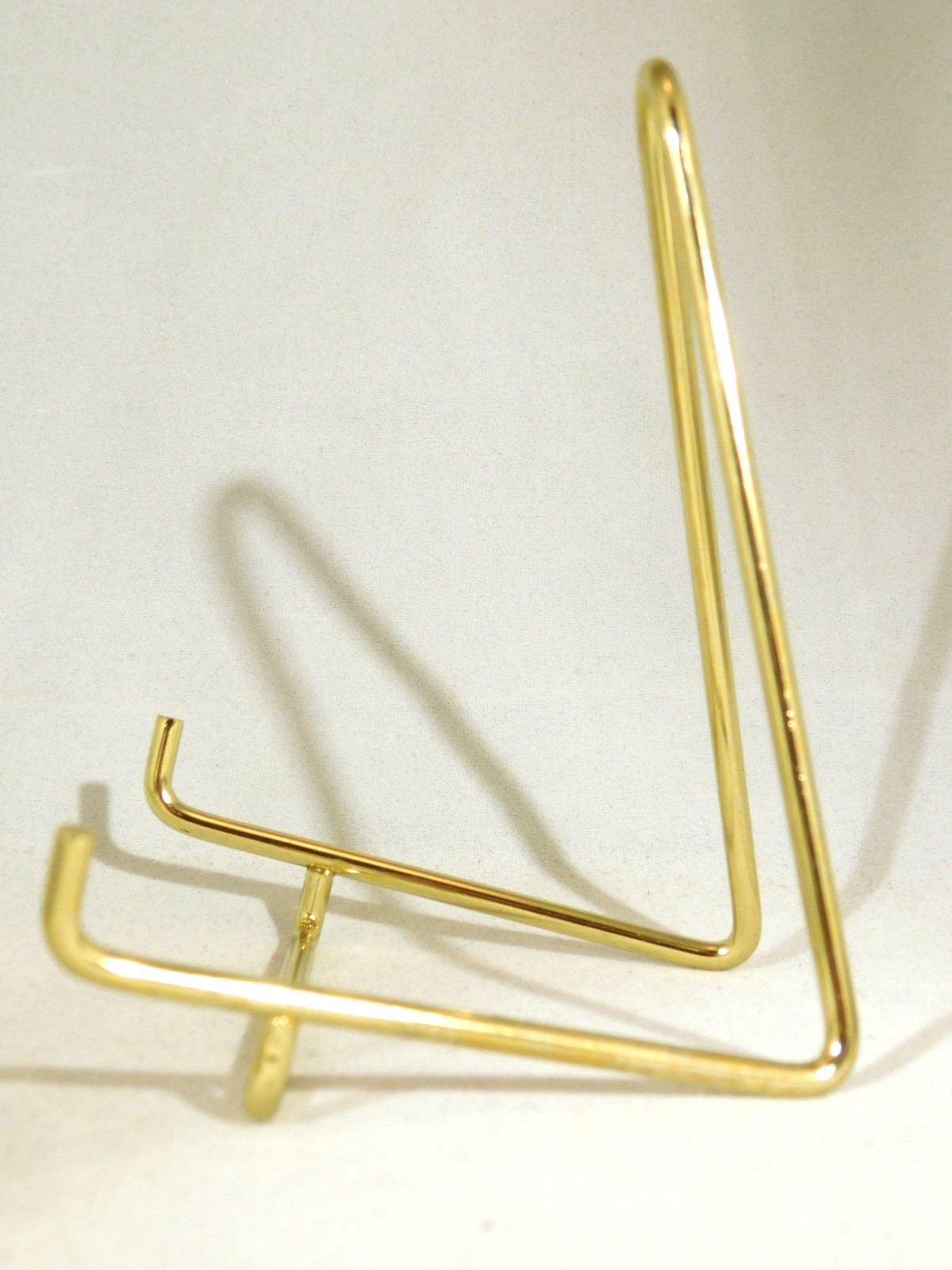 Easel Display Stand Medium Size Metal Gold Color