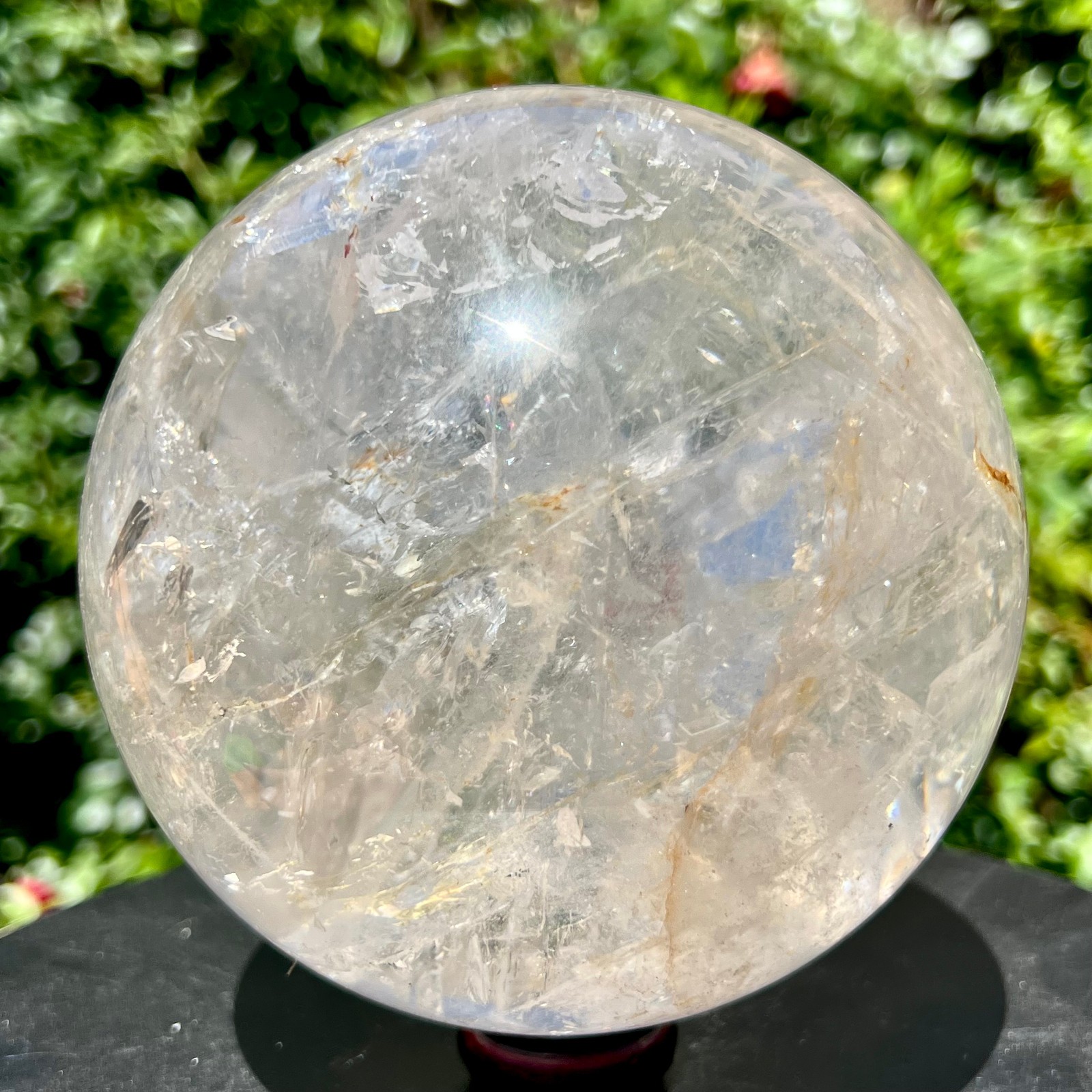 7.3LB Natural Clear Quartz Sphere Large Crystal Ball Reiki Healing