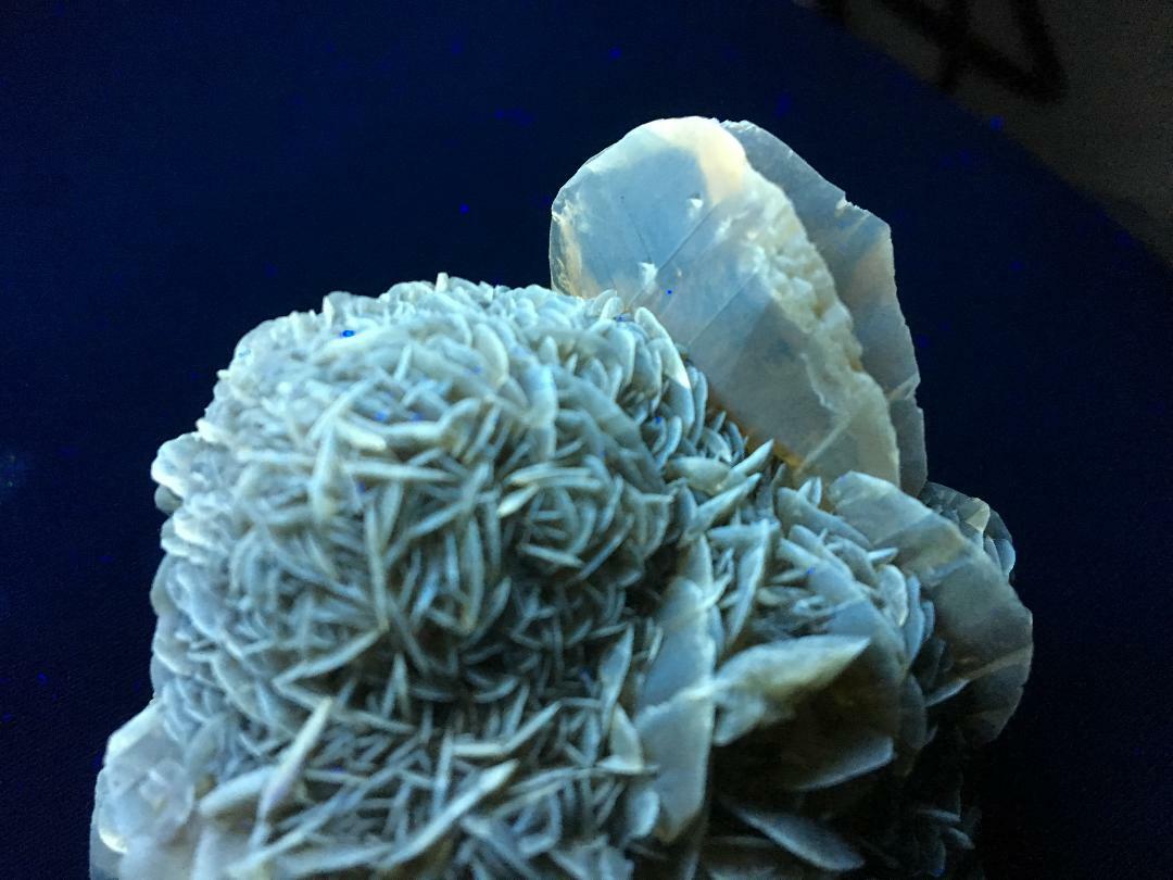 KB: BRIGHT FL. YELLOW/WHITE SW/LW/PHOS. GYPSUM XLS. FROM CANADA