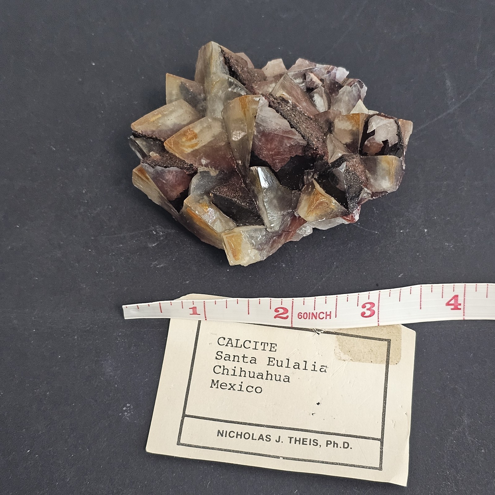Butterfly Calcite Hematite Tierra Danta Eulalia Mexico Nicholas J Theis Phd