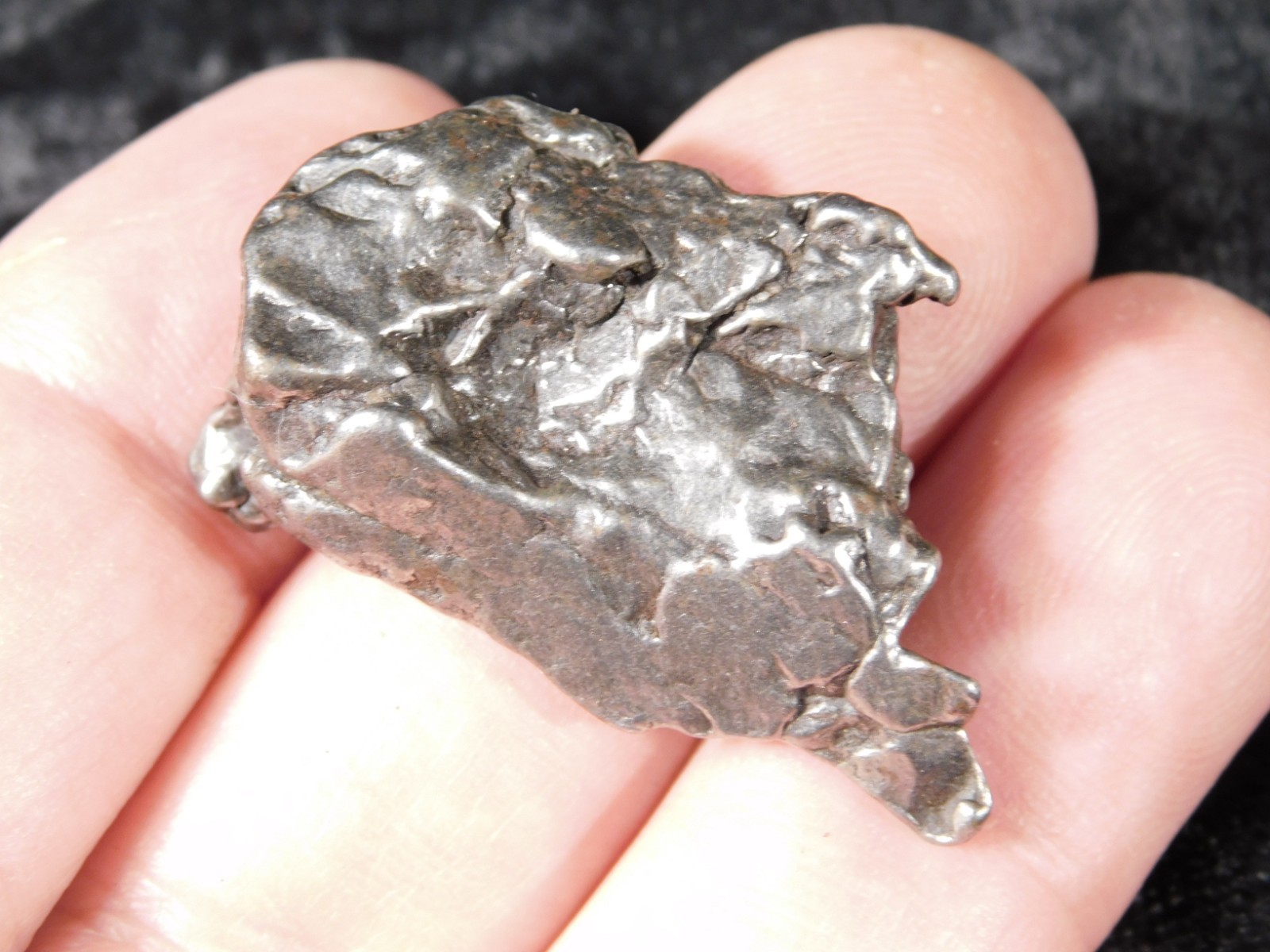 Larger! CAMPO del Cielo METEORITE 100% Natural From Argentina 26.5gr