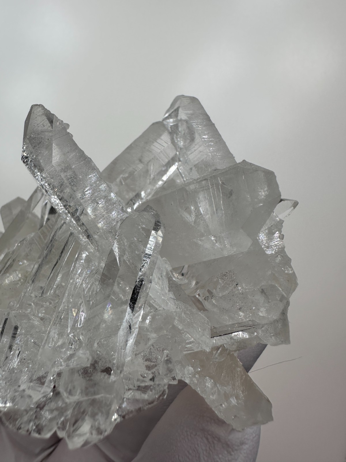 Top Quality Large Optical Clear Arkansas Quartz Crystal Cluster