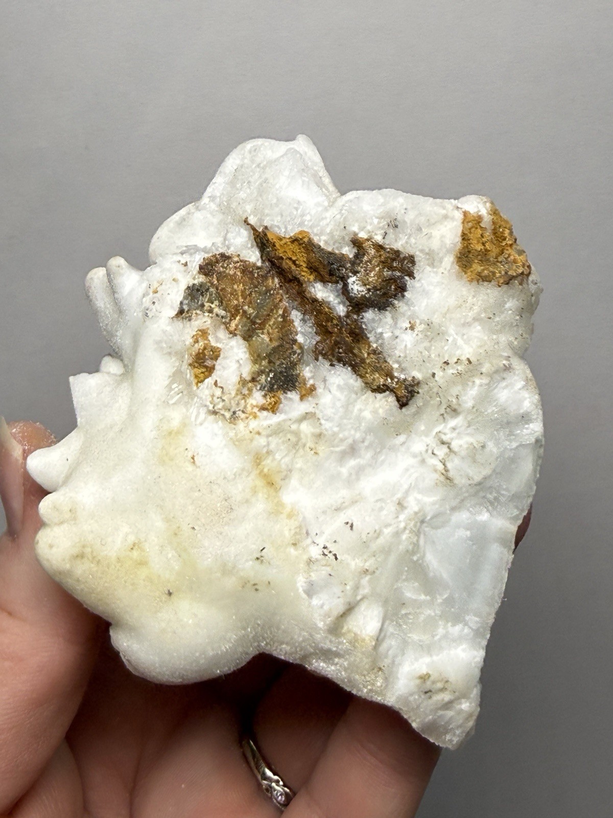 Superb White Flos Ferri Aragonite “Flower of Iron” | Lom Vitošov, Czech Republic