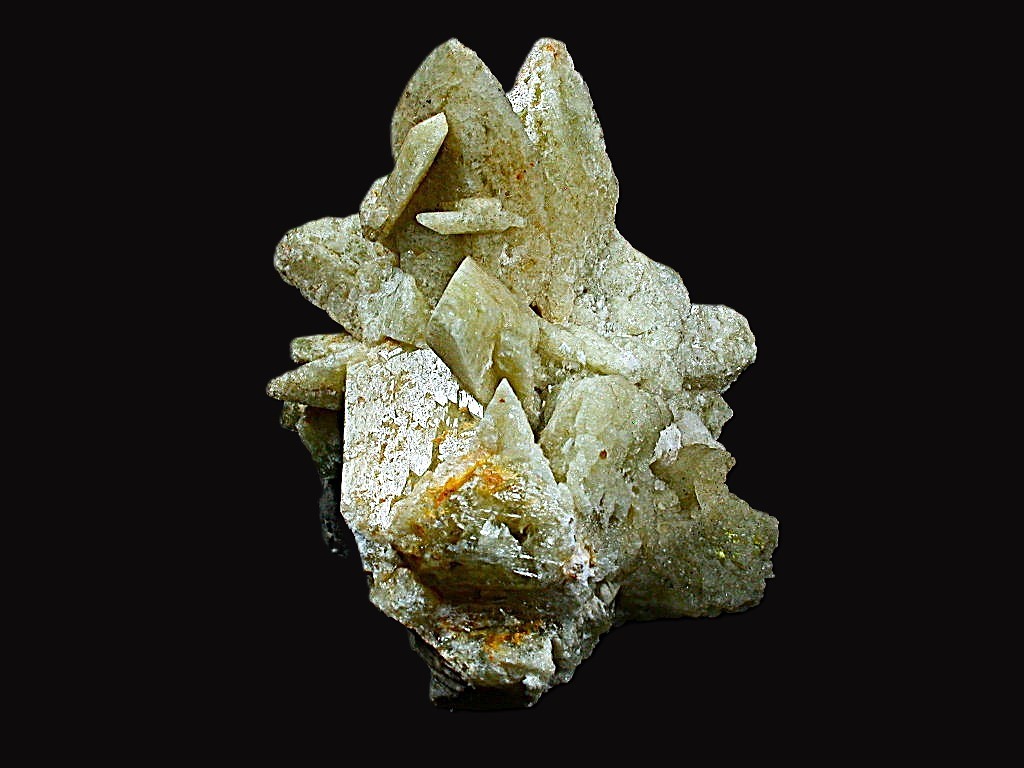 MINERALS : RARE BRAZILIANITE XTLS ON ALL SIDES WITH NO MATRIX, BRAZIL, 67.4 GMS