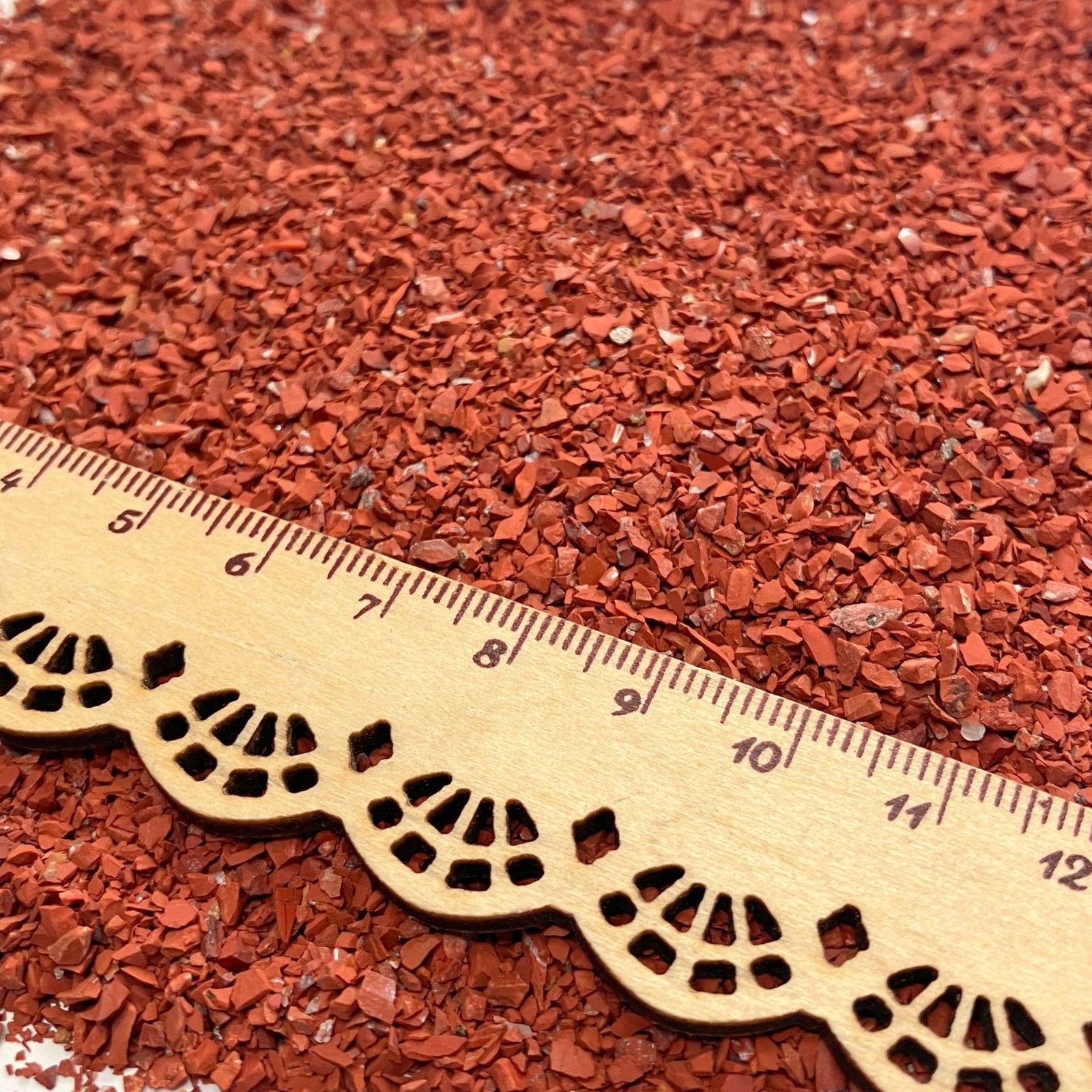 Crushed Red Jasper Sand, 0.25mm-2mm, Sand for Resin Art, Jewelry, CLOSEOUT DEAL