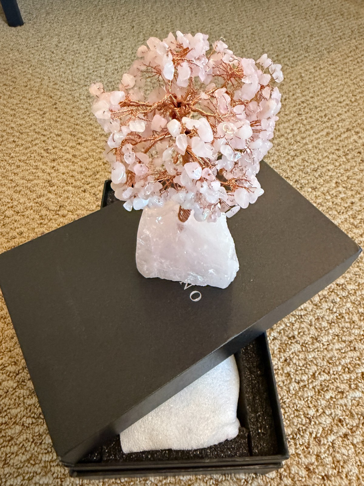 Kalifano Happiness Gemstone Bonsai Tree