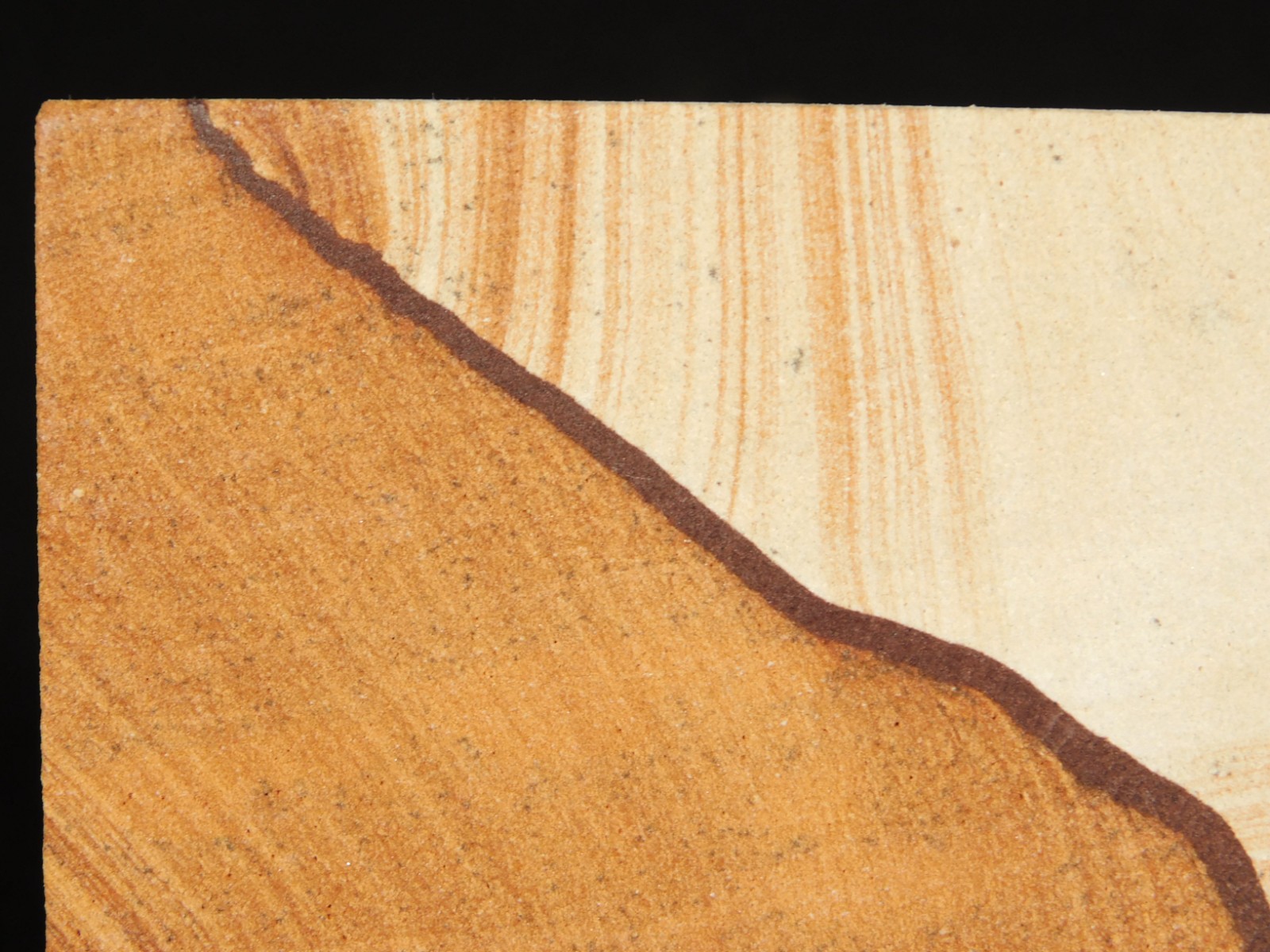 PICTURE Stone or SANDSTONE Slab with Display Stand From Utah 241gr