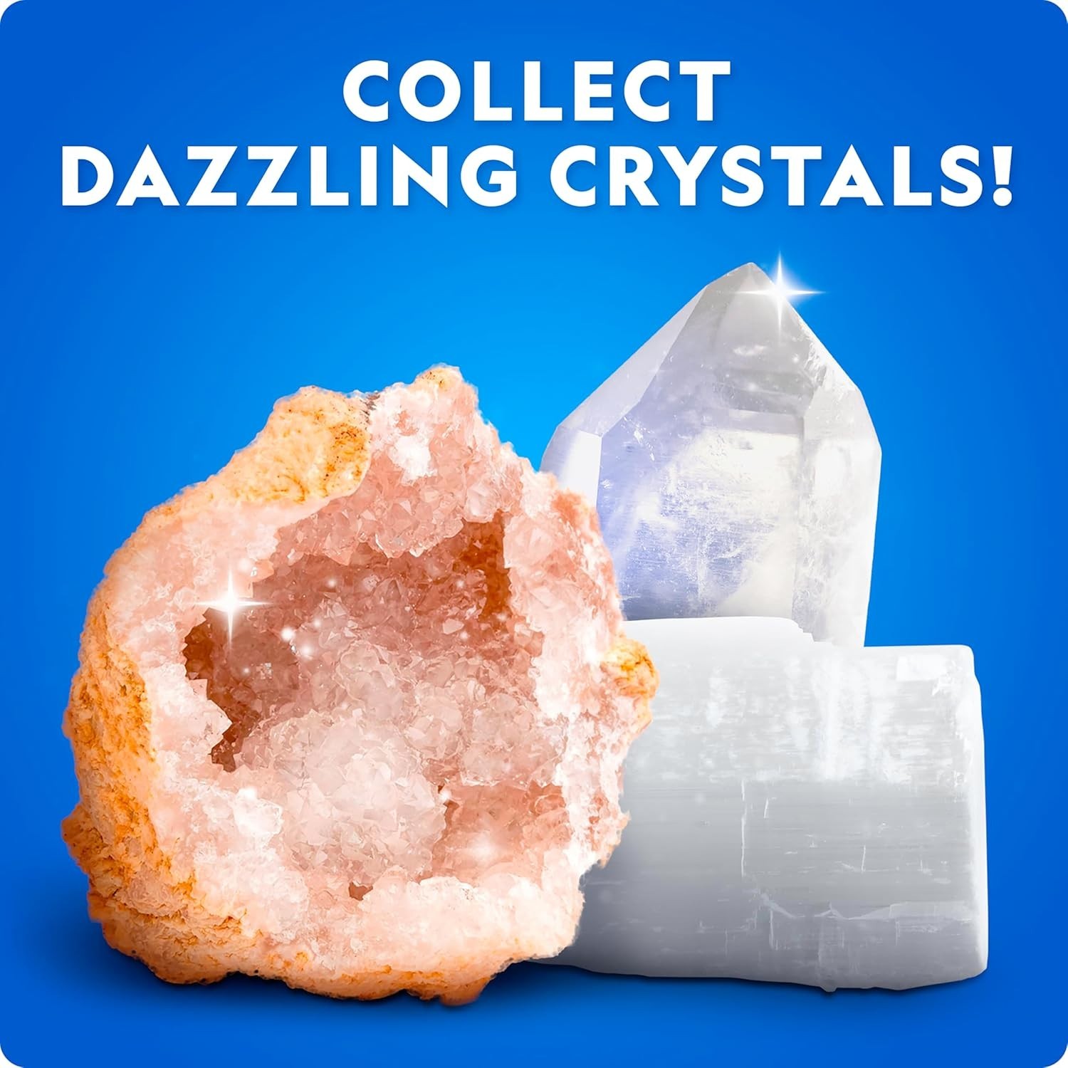 Discover Hidden Treasures – National Geographic 300+ Rock and Crystal Collection