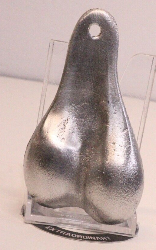 HAND POURED ALUMINUM Bull Nuts! Bolas De Toro! 4″ 3 Oz