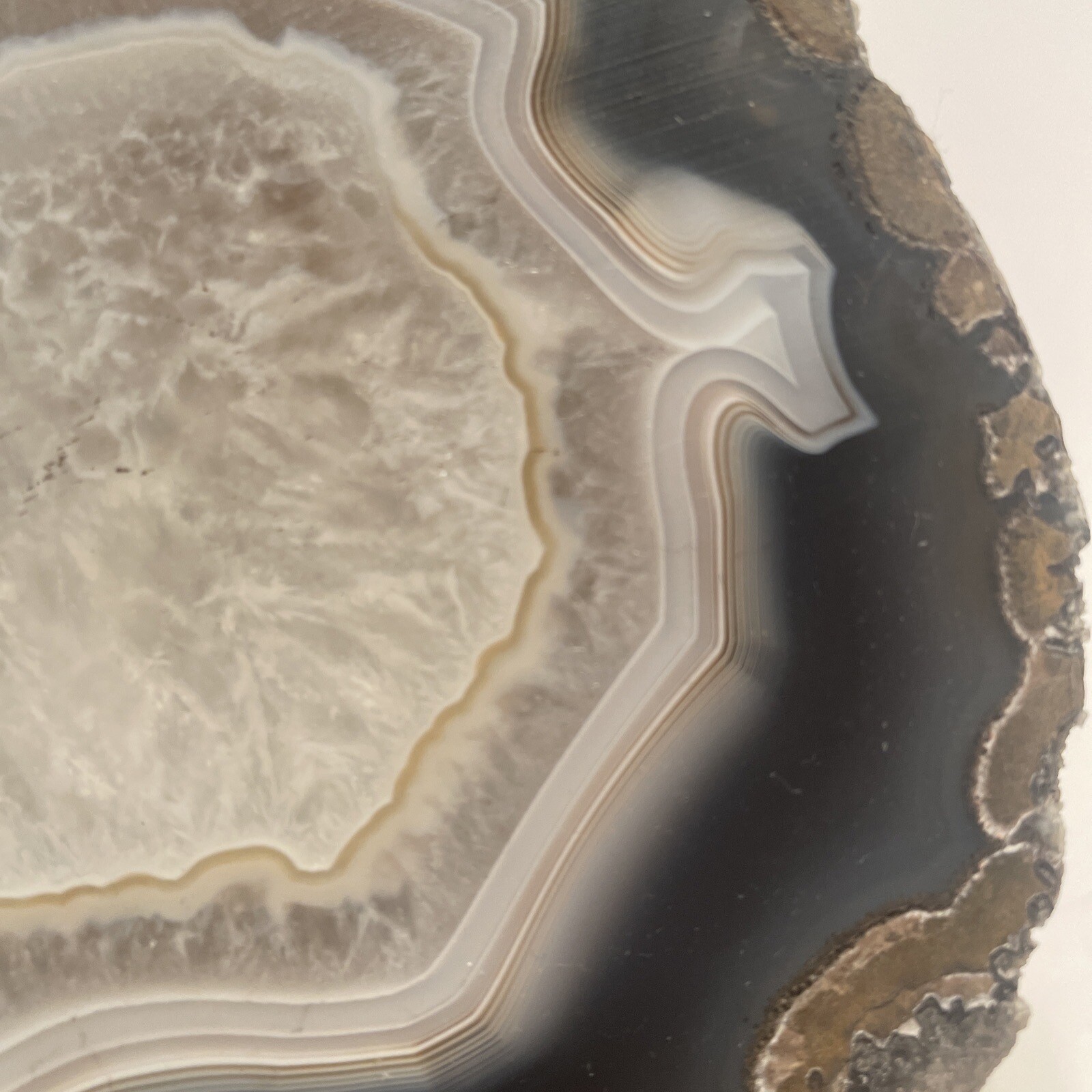 HUGE 3+ Pound Agate!! Cut, Not Polished BEAUTIFUL!!!