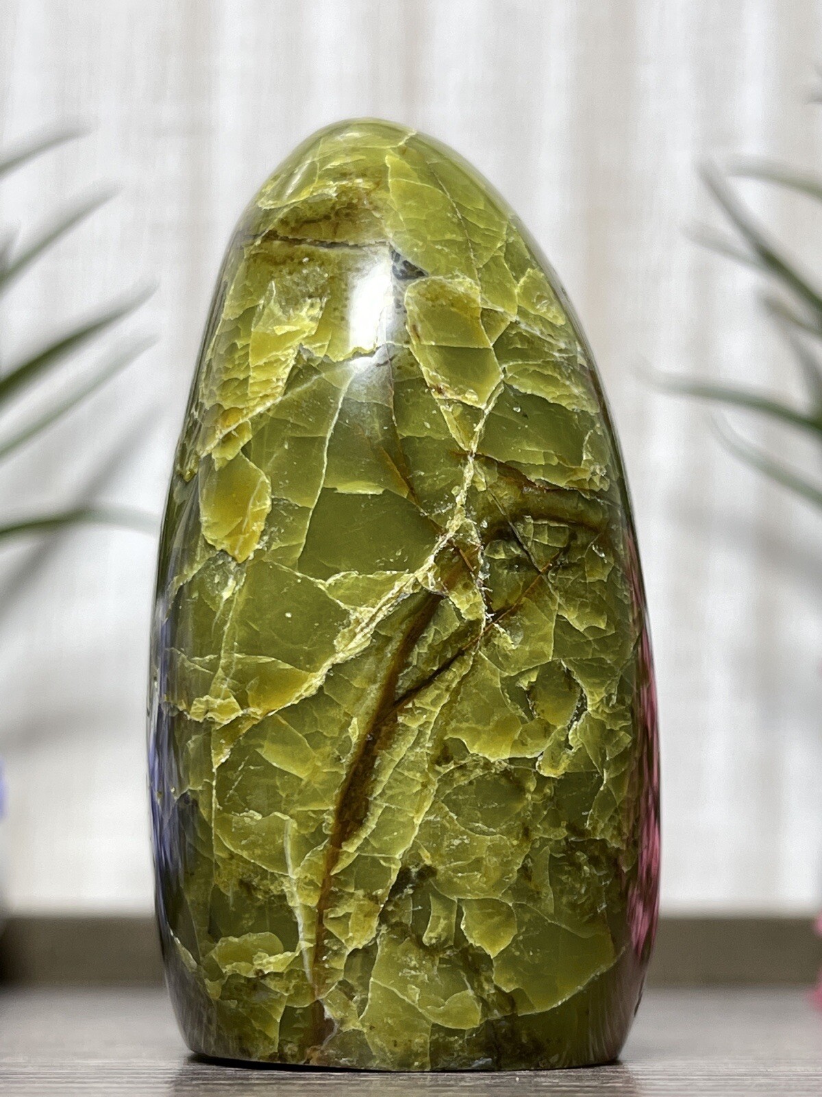 GREEN OPAL FREEFORM – Mineral Chakra Reiki Crystal Witch Energy Meditation Tower