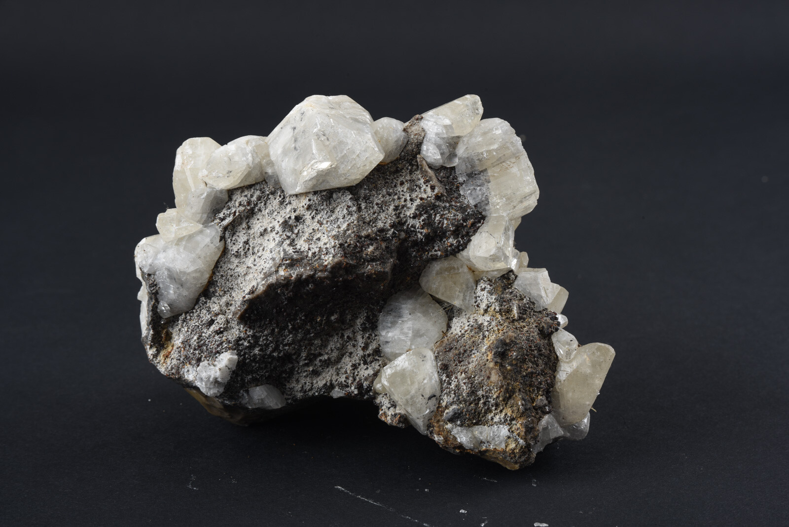 482g Opaque White Quartz Crystal Mineral Specimen Matrix V01