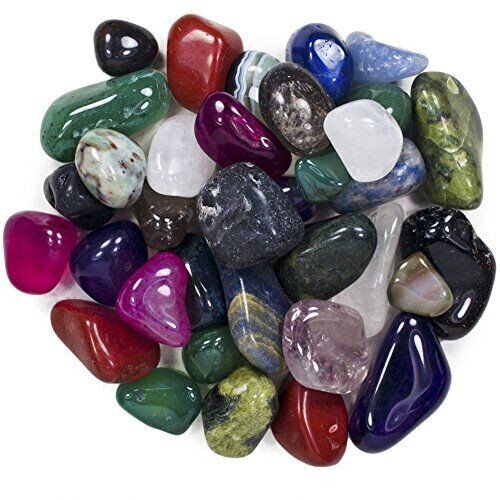 Treasure Bag of Assorted Polished Gemstones (1/3 lb.)