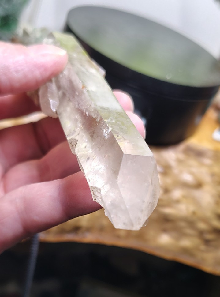 LEMURIAN DOUBLE TERMINATED SCEPTER SMOKEY QUARTZ MINAS GERAIS BRAZIL