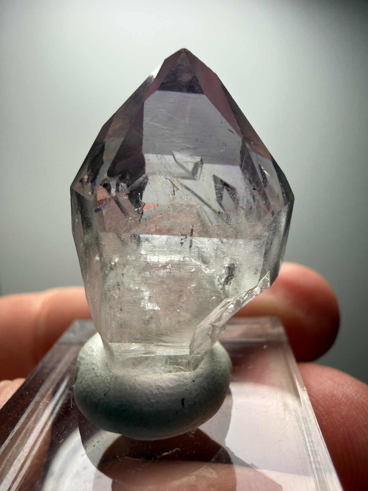 Cute little Amethyst Scepter- Purple Hope #4 Claim, King County, WA Only- $15