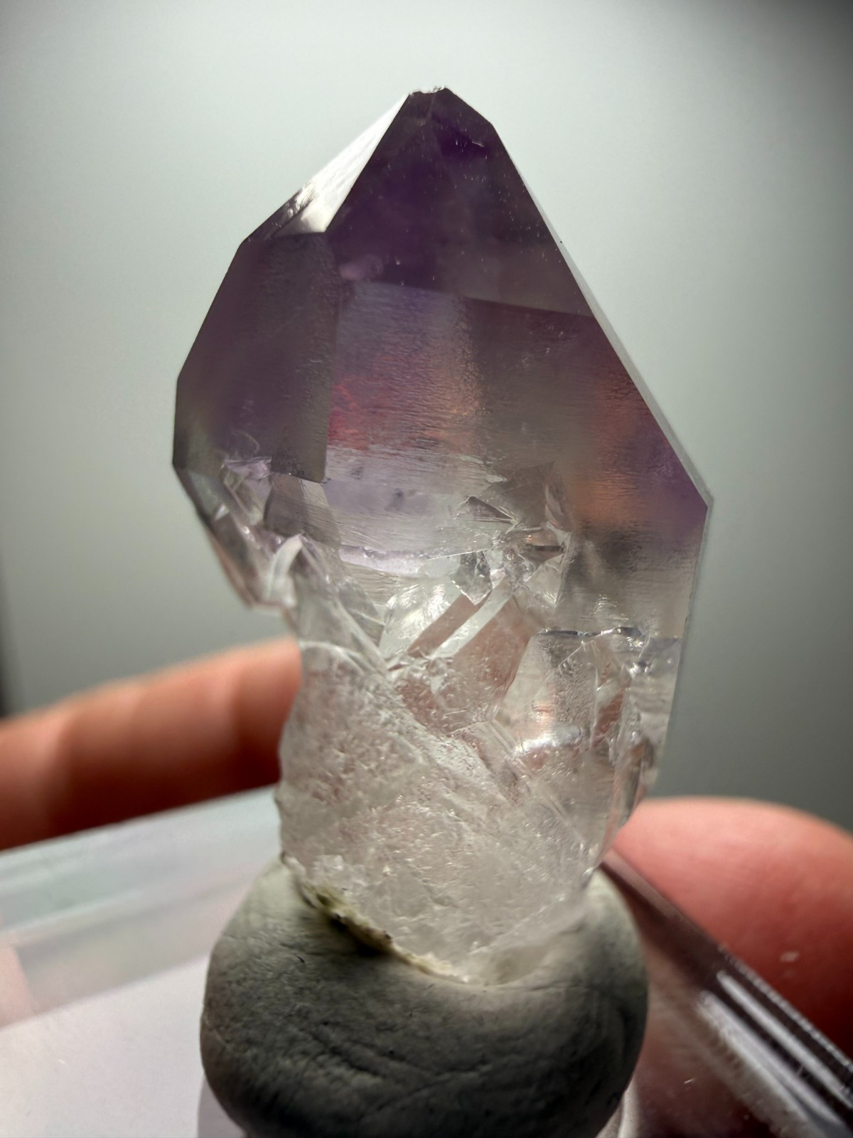 Cute little Amethyst Scepter- Purple Hope #4 Claim, King County, WA Only- $15