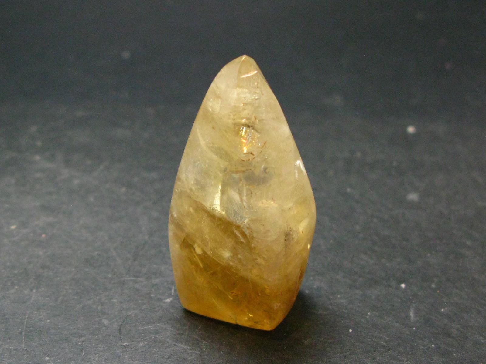 Citrine Unheated Polished Crystal From Brazil – 2.0″ – 42.17 Grams