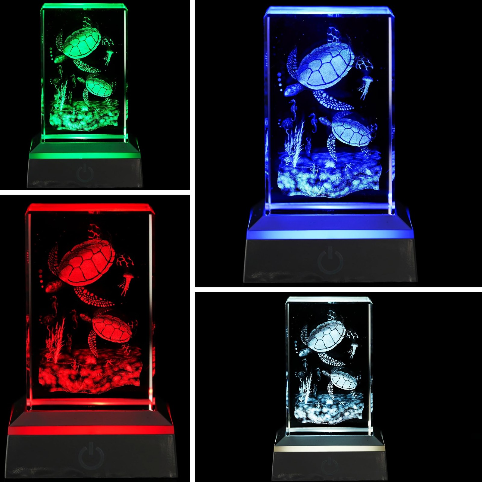 LED Light Base Non-Slip Square Display Stand In A Variety of Colors,Suitable …
