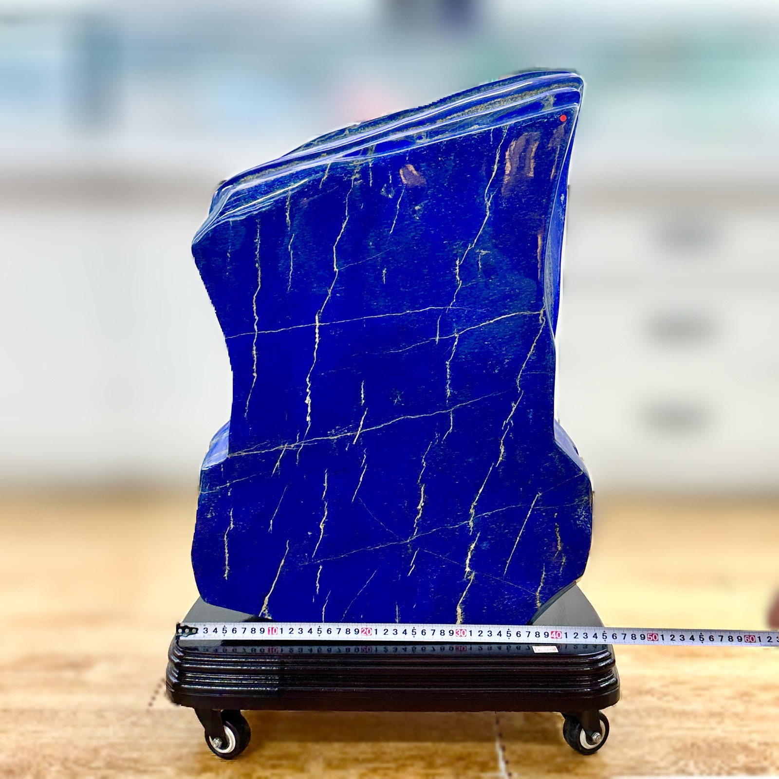 179LB Lapis Lazuli Freeform Polished Rough Healing Crystal Specimen Stone