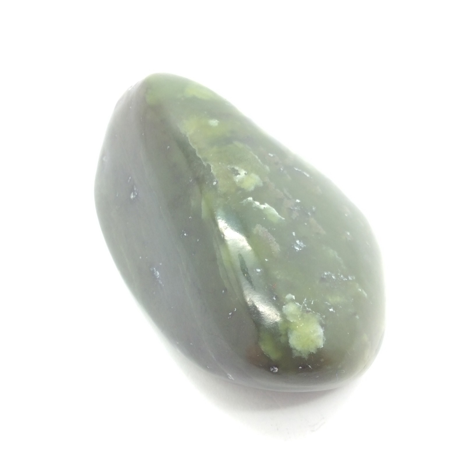 Siberian Jade Pebble Green Nephrite Jade Stone Sayan Mountains Siberia #9