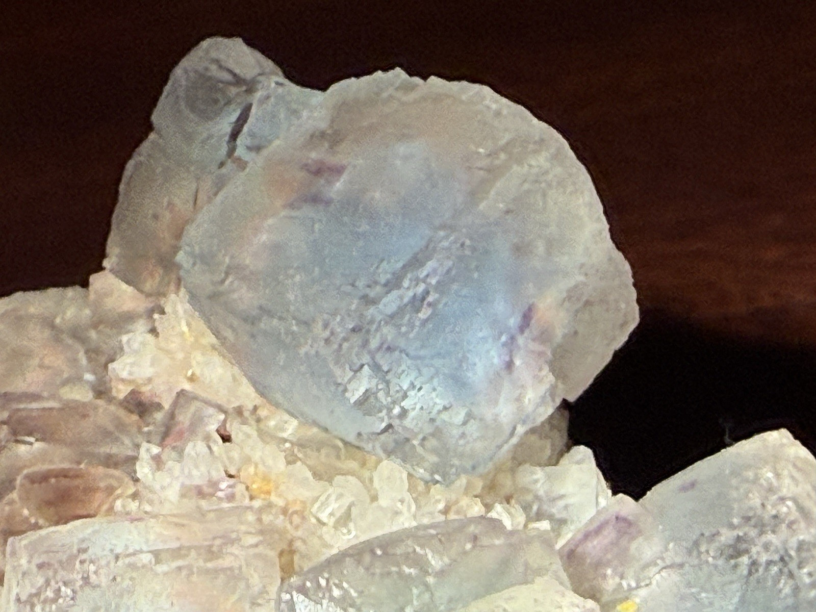 Blue terahexahedral FLUORITE – Hickey No. 1 Mine, Socorro County, New Mexico