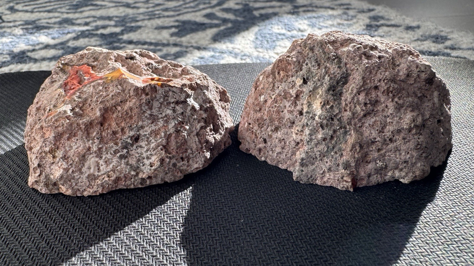 Multicolor Rare Thunderegg Agate Pair From Pujiang China