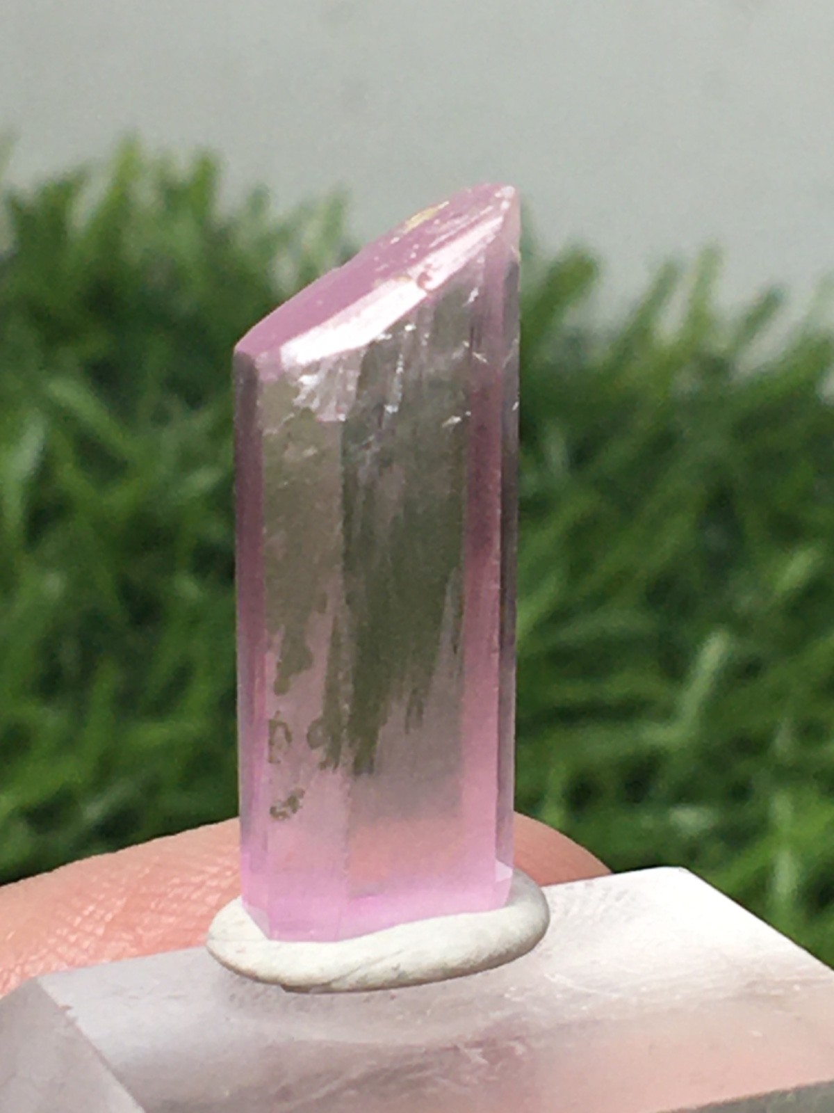 9.80 Carats AMAZING NATURAL POLISHED KUNZITE CRYSTAL FROM AFGHANISTAN (77zb)