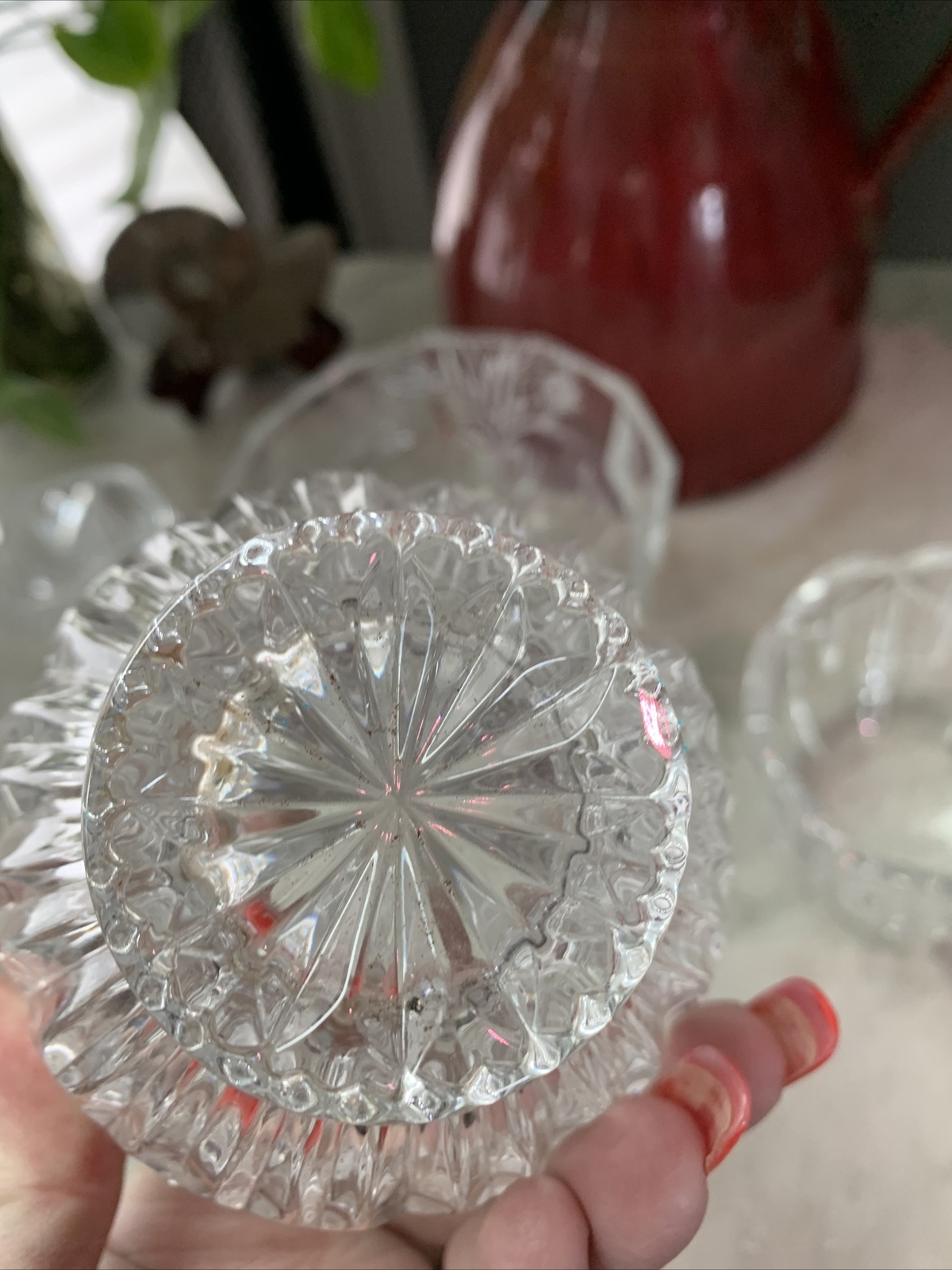 5 Pieces Of Crystal Perfect Condition 💕