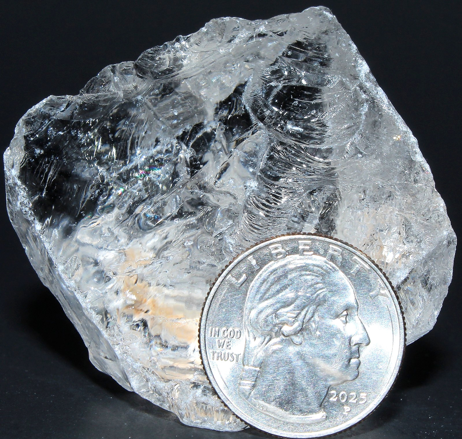 5 Pieces of XL Rough Brazilian Quartz / 20.30 oz (575.49gr) / 3826