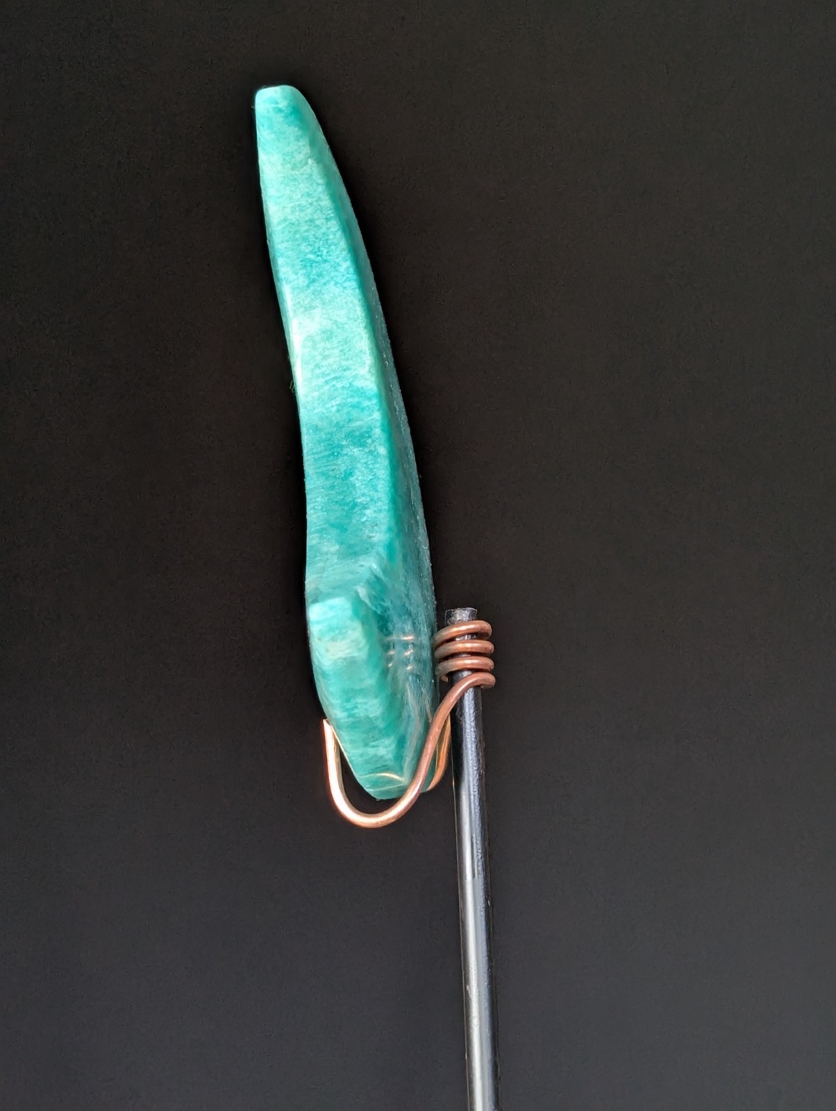 Amazonite Moon Carving Crystal Gemstone Healing